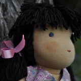 Steiner Girl Doll - Black Hair with Fringe - Clara