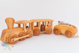 Debresk, Big Wooden Train, Dragonfly toys