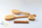 Hair Brush Childrens Soft Natural Bristle Gluckskafer