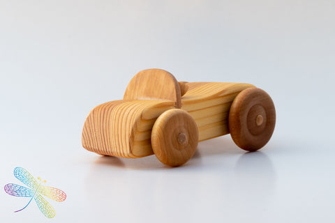 cabriolet, debresk, wooden toy, made in sweden, dragonfly toys
