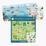 Explorer Decals- by Moulin Roty, Dragonfly Toys 