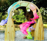 Giant Rainbow Silk Scapes Play Silks Sarah's silks, dragonfly toys, pedagogy, open ended play, steiner, waldorf