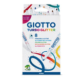 Giotto Turbo Glitter Pens, Dragonfly Toys 