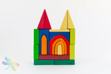 Church Block Small by Gluckskafer 20 Pieces, Dragonfly toys