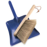 Gluckskafer Blue Dustpan And Brush