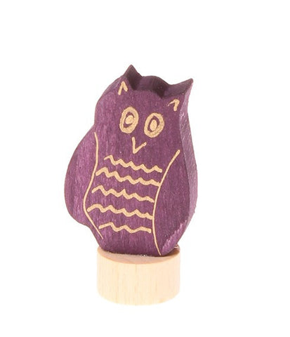 Grimms Birthday and Advent Ring Decoration -Owl