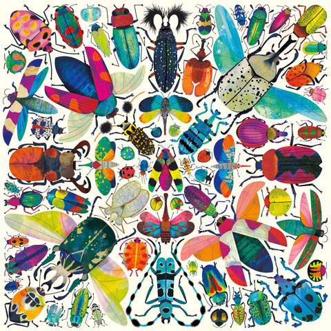 Kaleidoscope Beetle Family Puzzle (500) Pieces by Mudpuppy  Dragonflytoys