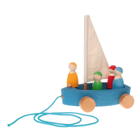 Large Land Yacht with 4 Sailors