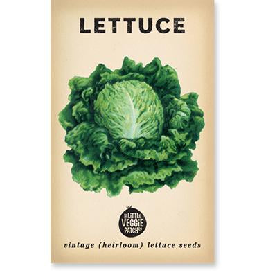 Heirloom Vegetable Seeds - Lettuce Boston