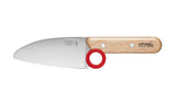 Children's wooden beech handled kitchen knife