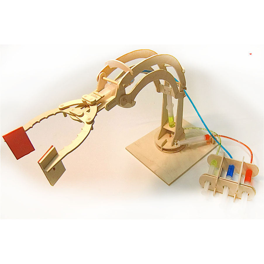 Hydraulic powered online robotic arm information