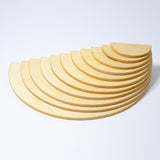 Grimms Large Semi Circles Natural, Grimms wooden toys, dragonfly toys, 