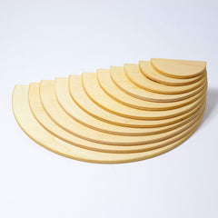 Grimms Large Semi Circles Natural, Grimms wooden toys, dragonfly toys, 