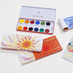 Stockmar Opaque Watercolours in a Tin Box