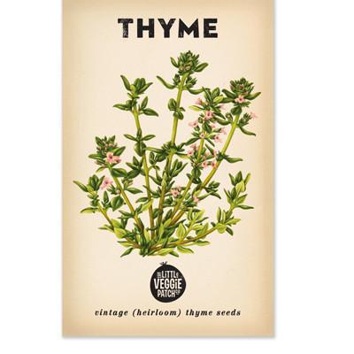 Heirloom Flower Seeds - Thyme Seeds