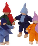 wooden dolls for treehouse